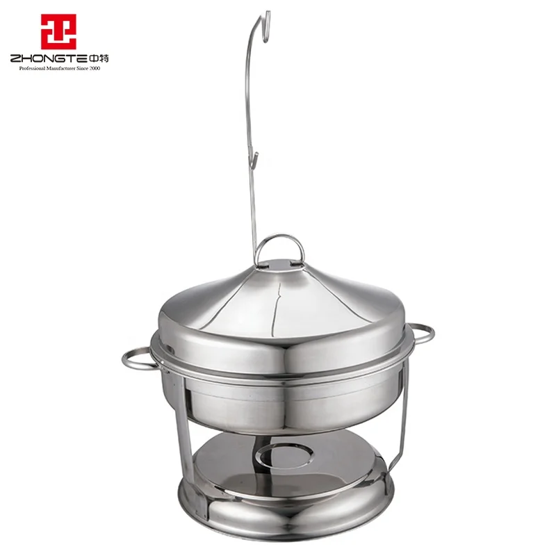 zhongte chinese supplier buffet utensils to chafing dish in thermos for hot food