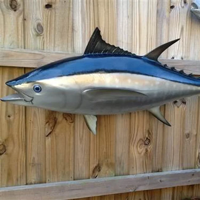 Realistic Fiberglass Flying Shark Statues