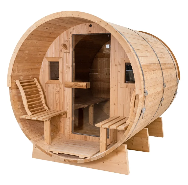 Сосна/Красный Кедр Thermowood 6-8 человек бочонка сауна с окнами