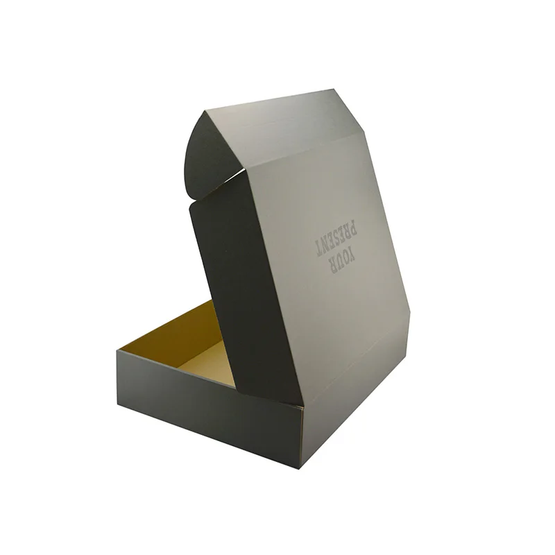 Wholesale fold corrugated mailer shipping box packaging clothing shoe hair wallet carton storage paper box with cheap price