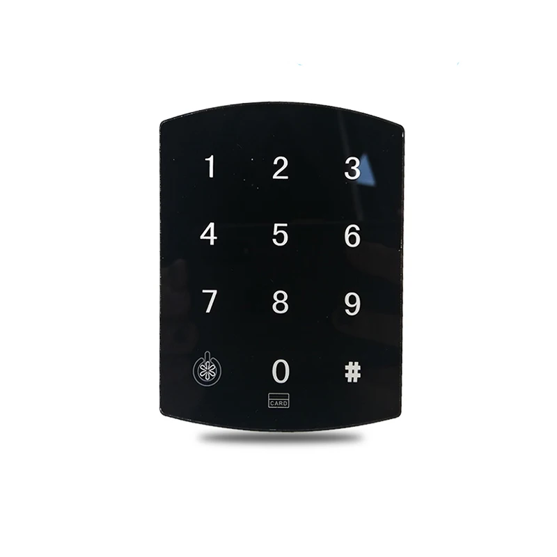 Acrylic swipe card access control face stick building interphone PC Acrylic panel Smart door lock fingerprint proof panel