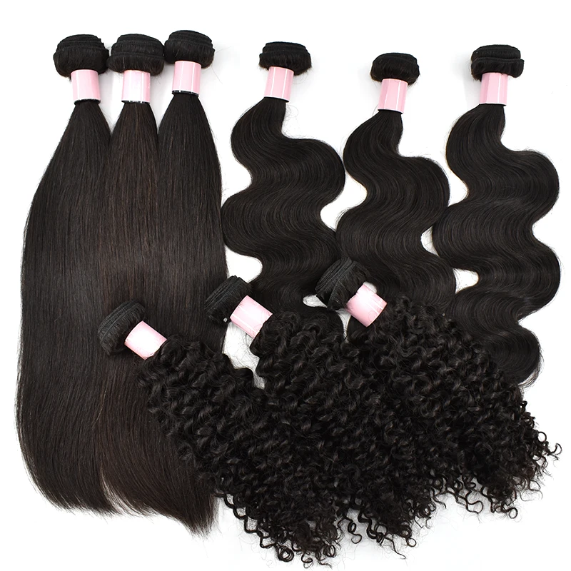straight/curly/ 613 straight free sample package for new customers small hair