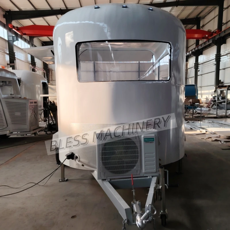 Beautiful Design Mobile Bar Ice Cream Cart Candy Coffee Trailer Vintage Concession Trailer Horse Food Trailer for Sale