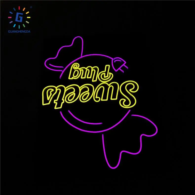 Professional Mustang Pow Neon Ford Sign