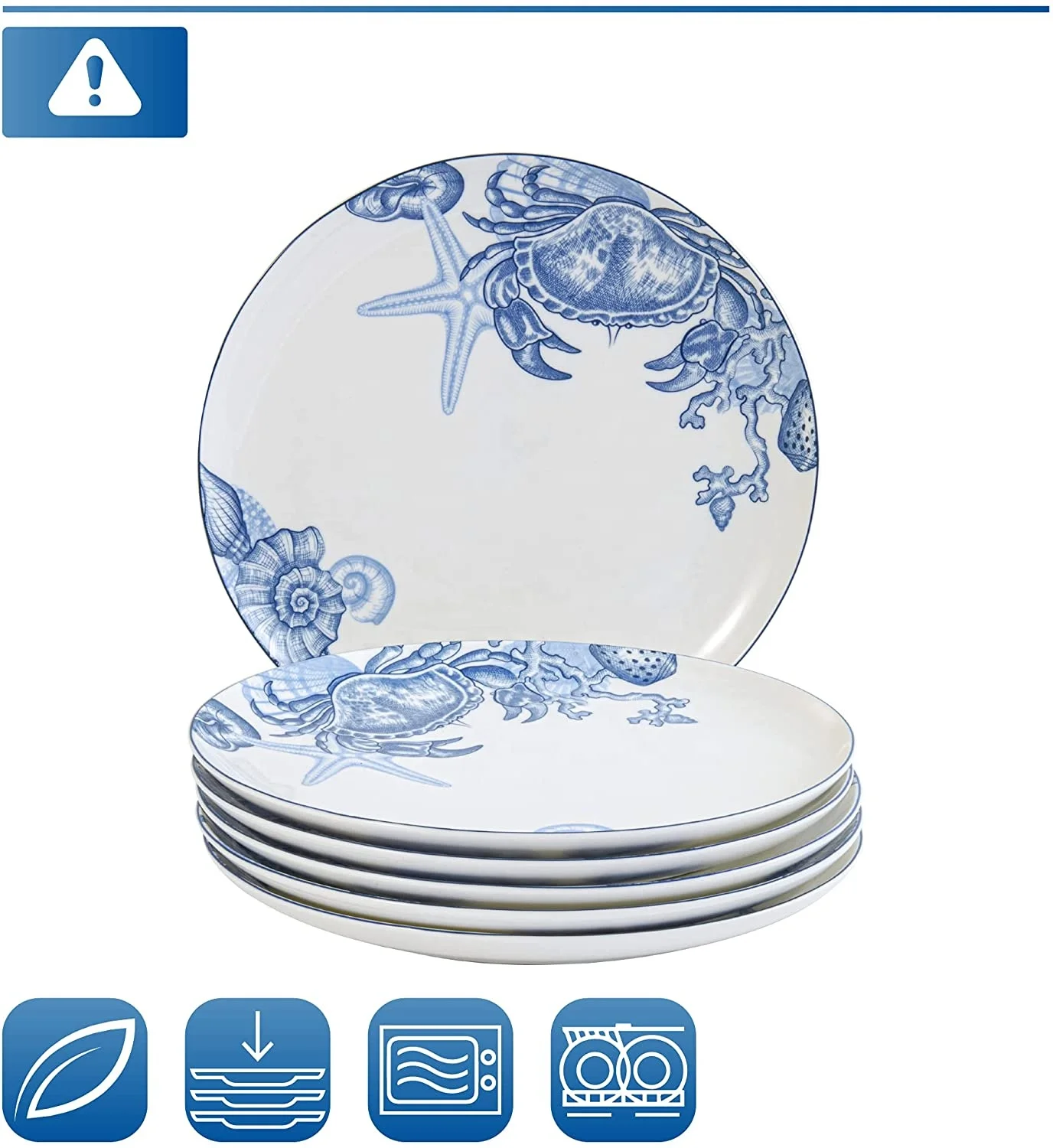 12 pieces ceramic plate dinnerware ,plate set