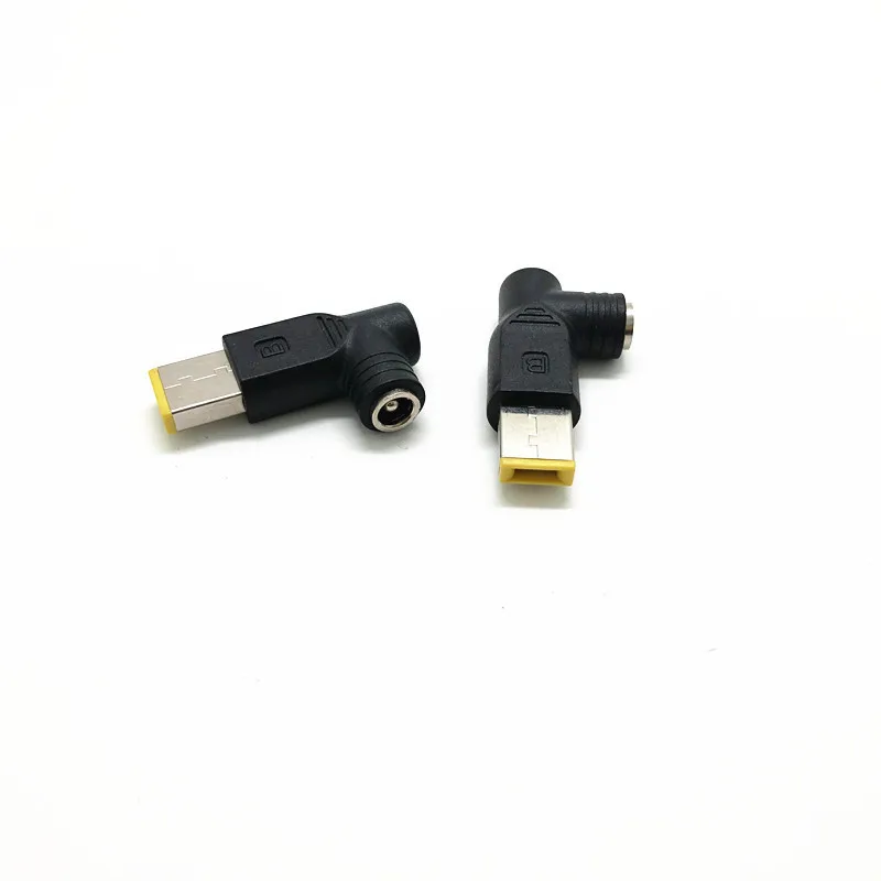 Cantell DC5525 Adapter DC5.5mm x 2.5mm Female to 11*4.5mm Square male Power Converter Adapter for Lenovo ThinkPad Port
