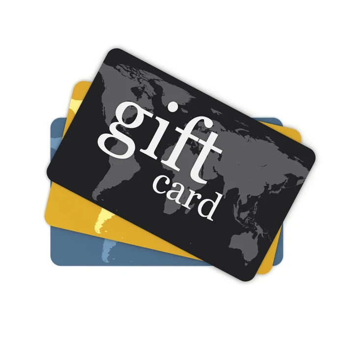 Factory price eco friendly pla Custom nfc gift card holder itunes google play gift cards