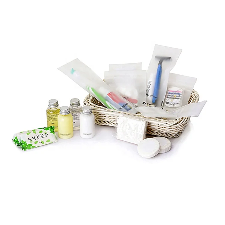 High quality disposable biodegradable eco friendly hotel amenities