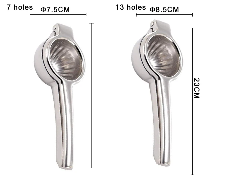 Lemon Squeezer Stainless Steel 304 - Manual Citrus Press for Lemon and Lime| Premium Large Handheld Fruit Squeezer for Fresh Ci