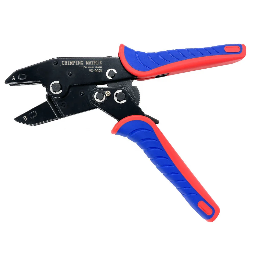 Terminals Crimping Tool VK-10WF 23-7AWG 0.25-10mm2 Automotive Plier Ratcheting Wire Crimper