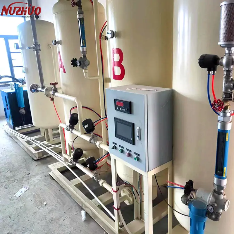 NUZHUO CE/ISO Certificate PSA Oxygen Generator Planta De Oxigeno O2 Producing Device For Aquaculture