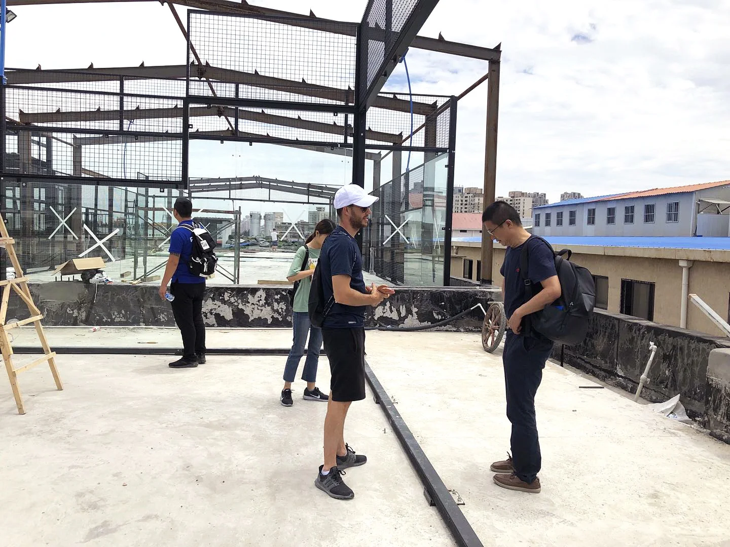 MC 2023 Professional High Quality Custom Color Paddle durable Outdoor Indoor Panoramic Padel Tennis Court