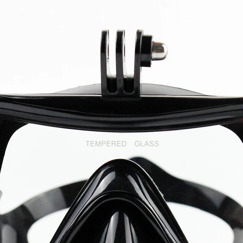 Best Sale Adult Underwater Swimming Goggles Water-sports Free diving Mask with Camera Mount