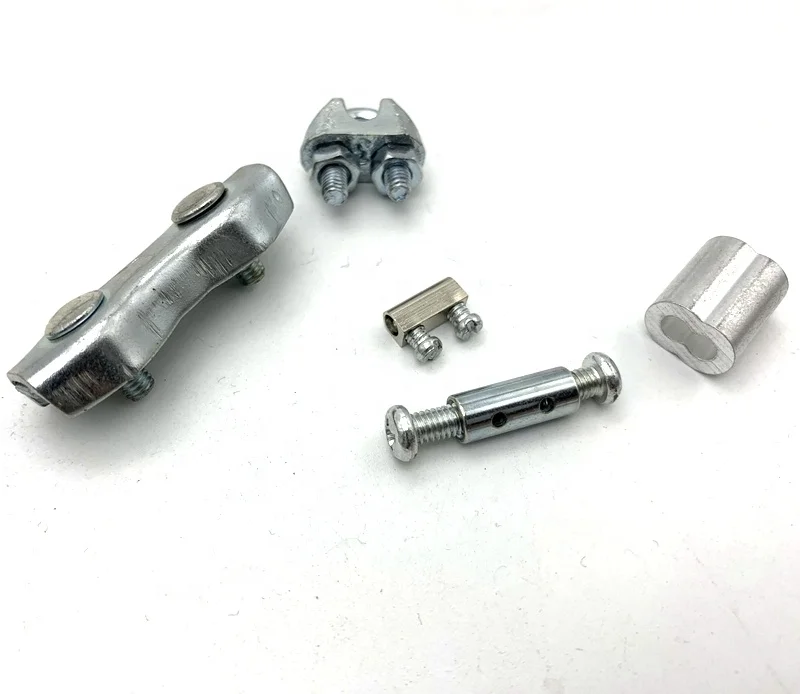 Detachable Galvanized Wire Rope Clamps For Cable Loop Steel Wire Rope Clamp Grips