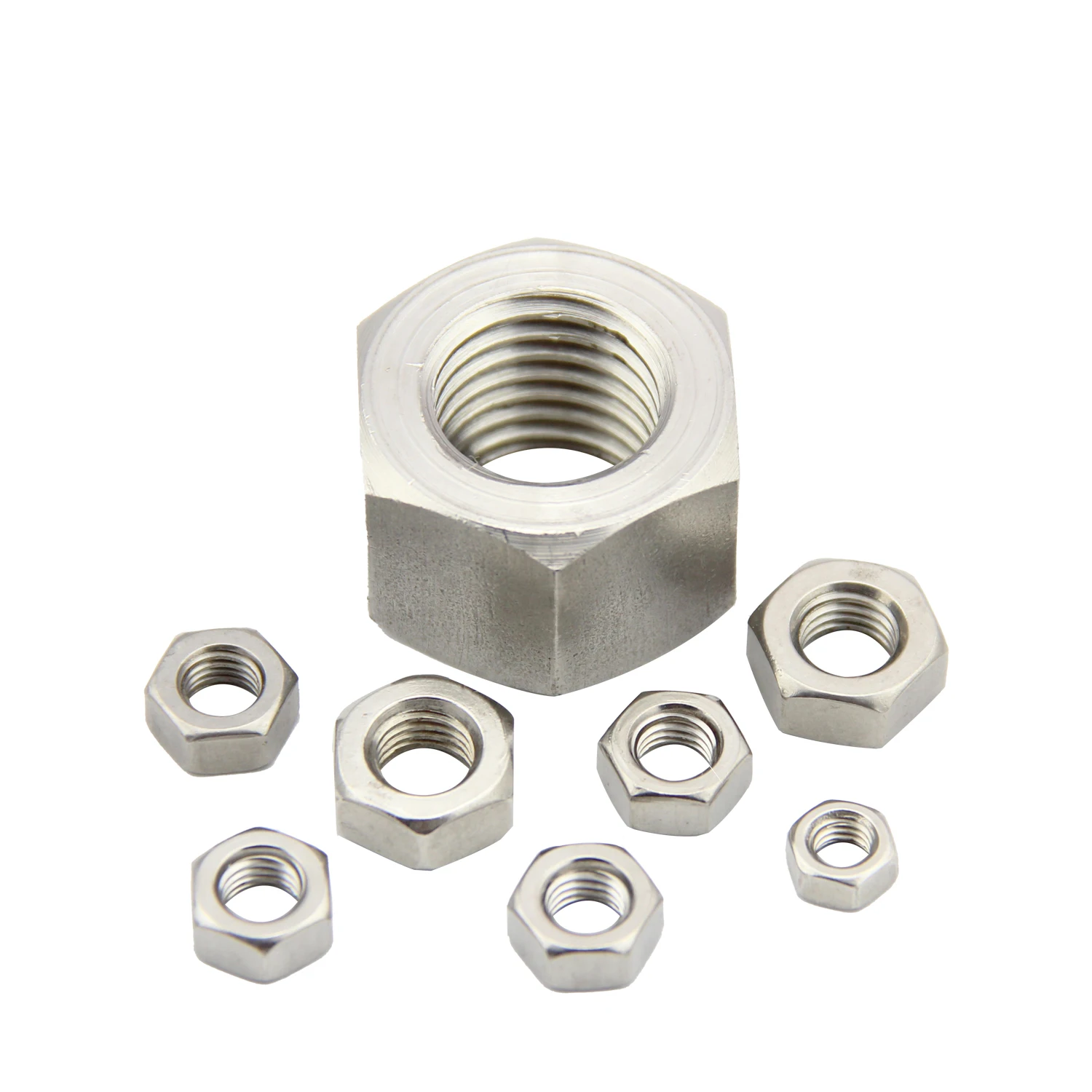 Stainless Steel 304 316 Hex Nut High Quality Nuts