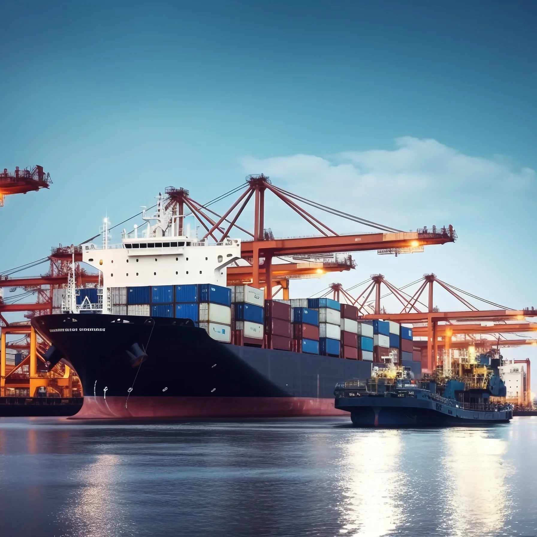 Door to door service international freight forwarder company air/sea shipping China to UK Germany