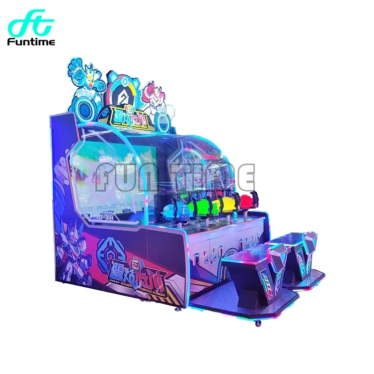 Amusement Park Game Kids Water Shooting Lottery Redemption Arcade Machine Amusement Electric Arcade Video Games