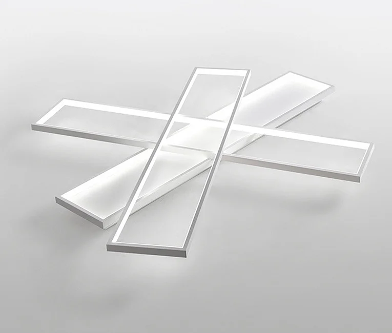 creative geometry ceiling light stepless dimming LED 2835 bead light ceiling lamp