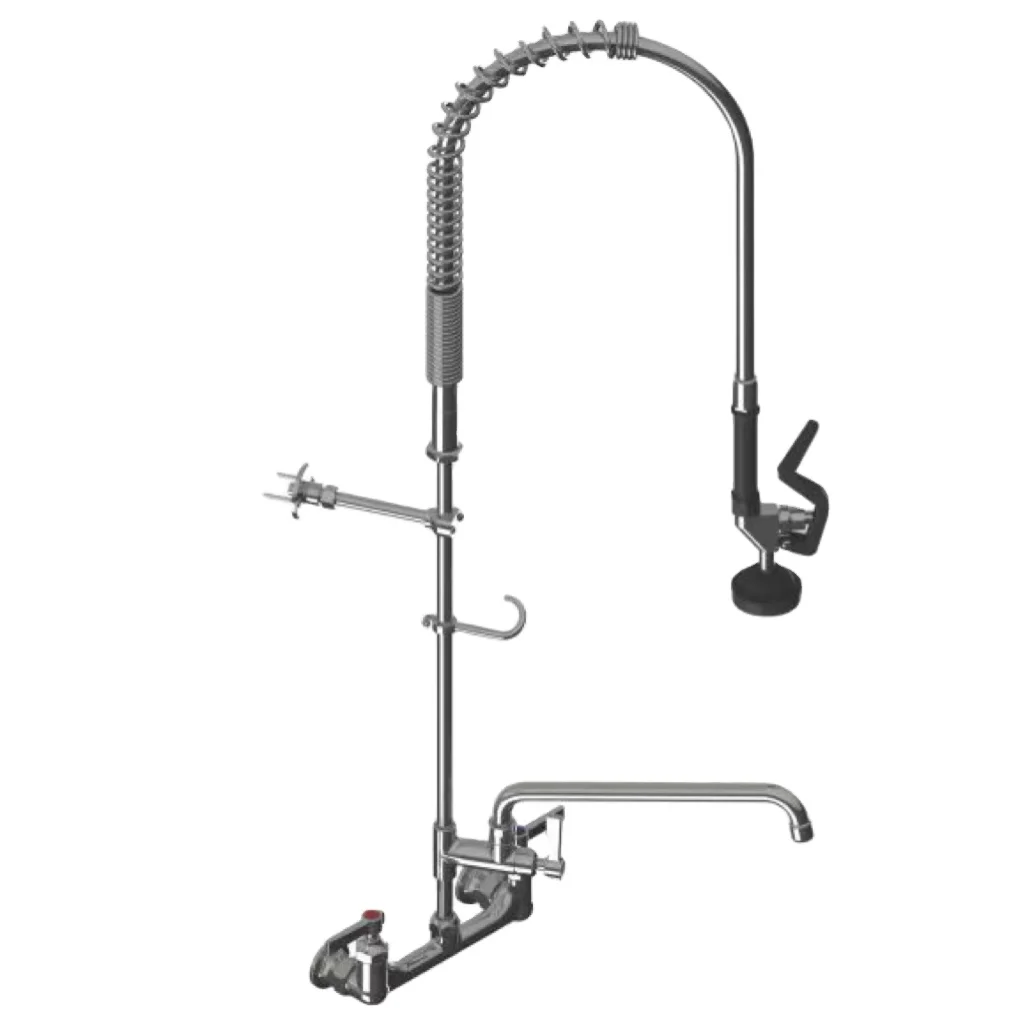 Professional wholesale Commercial Pre Rinse pull down restaurant kitchen sink faucet