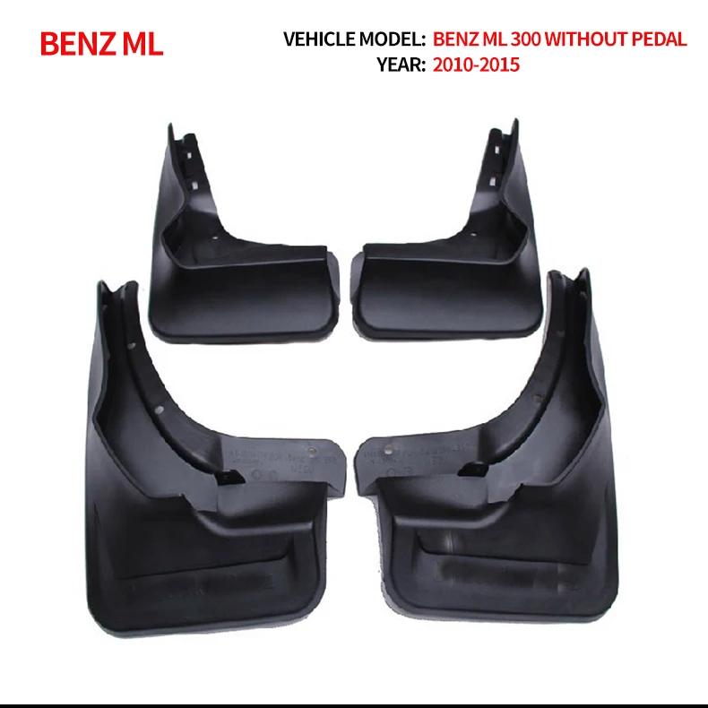 Car Mud Flaps Mudguard For Benz ML300 350 2012 Car Fender Splash Guard