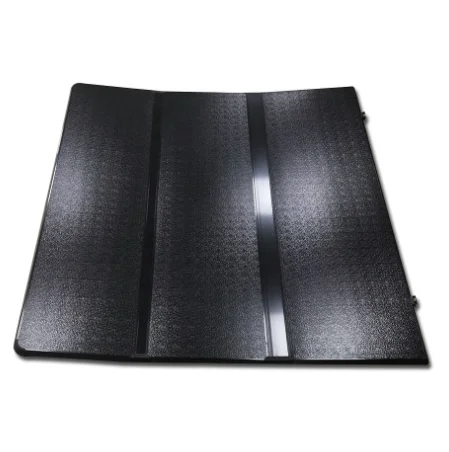 PLEGABLE 3 PARTE LONA  Hard  Aluminum Tri-Folding Tonneau  Cover Hilux with Good Quality for D-MAX AMAROK MAXUS USE