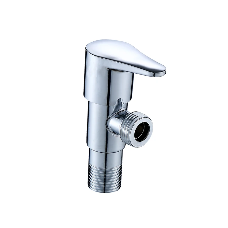 Material Angle Valve Quick Open High Quality Toilet Stainless Iron with Brass Core Iron Rod Water Plating 1\/2 Multi-function