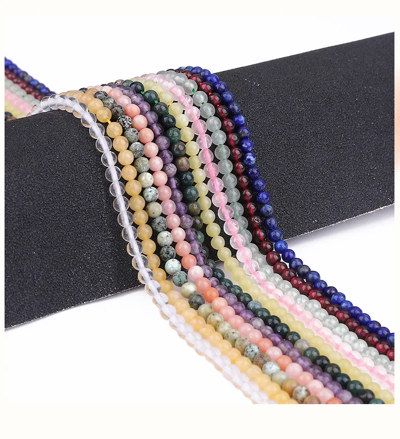 Natural Stone Beads Frosted Pink Stripe Agates  Loose Spacer Beads For Jewelry Making DIY Bracelets Necklace Accessories