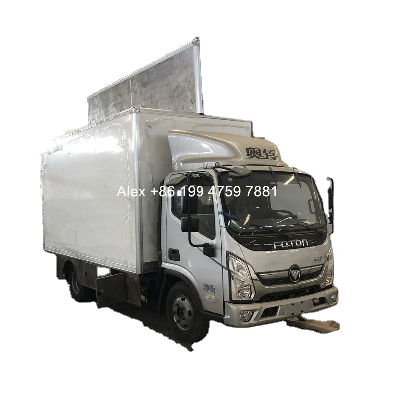 4x2 Foton hot sale mobile promotion truck stage