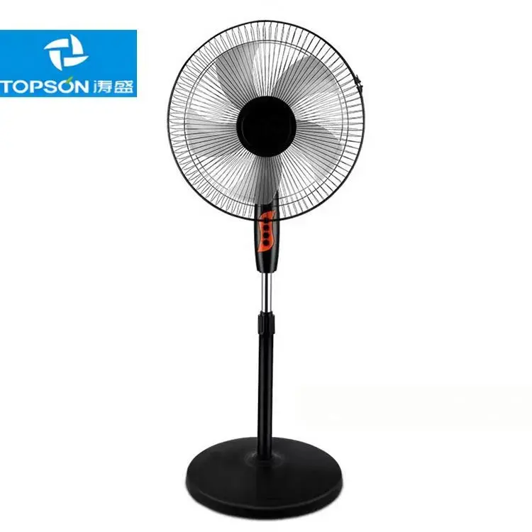telescopic stand fan 16 inch 3 speed control ventilation fans adjustable height low noise air cooler with sleep mode fan