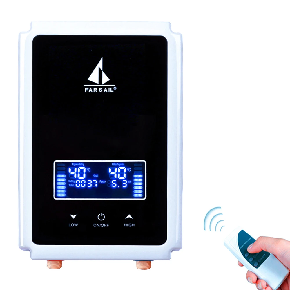 Calentadores de Agua Bao Electric Water Shower at 110 Volts Instant Electric Water Heater