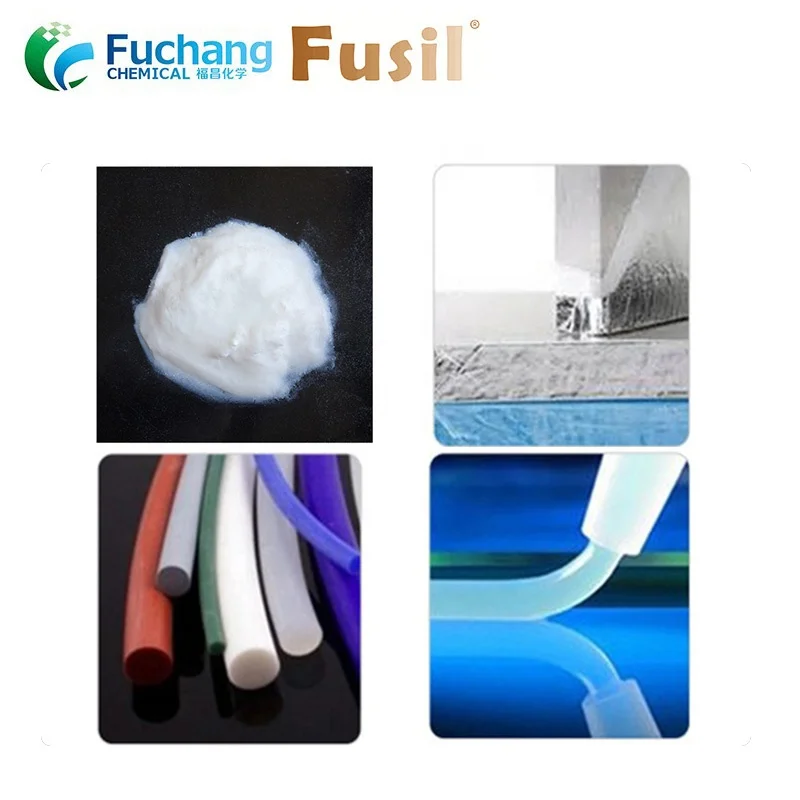 Manufacturer Nano Sio2 Silica Auxiliary Agent White Silica Nano Powder Silicon Dioxide Hydrophobic Fumed Silica Fusil 615