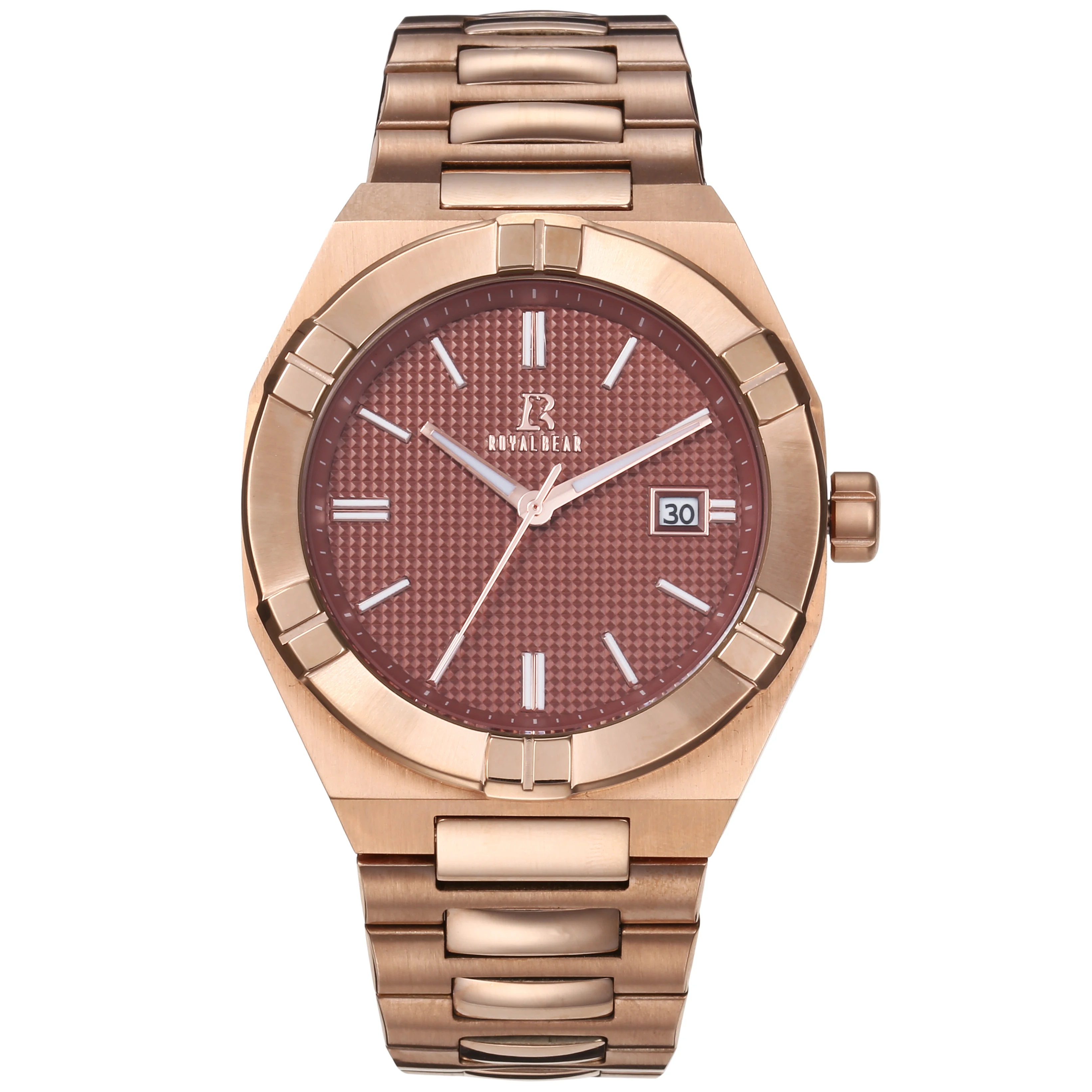 Custom stainless steel quartz men wrist high quality watch