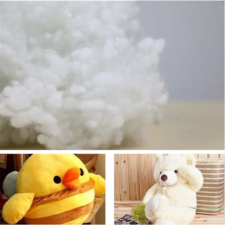 
Manufacturing Padding&Wadding Dacron Teddy Bear Stuffing Material Polyester Fiber 