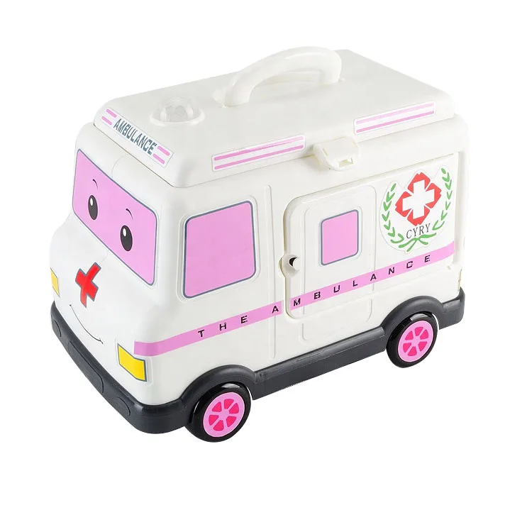 Role-play preschool dentist toy ambulance