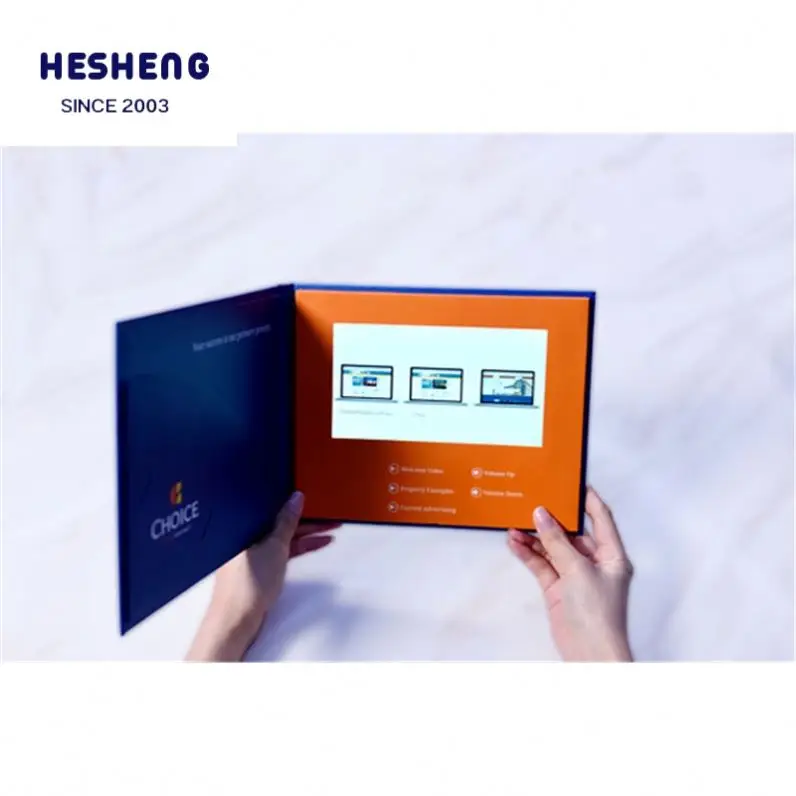 Advanced Technology Wholesale Price Electronic Brochure Video Greeting Cards