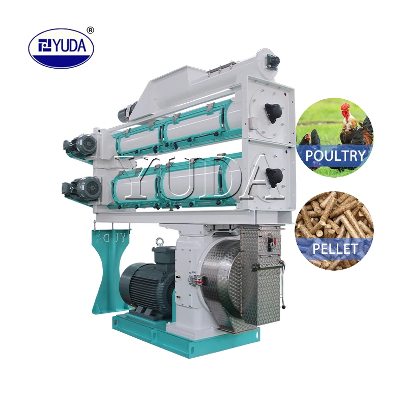 Ring Die Pellet Mill pellet Mill SZLH420 Feed Processing Machines For Factory