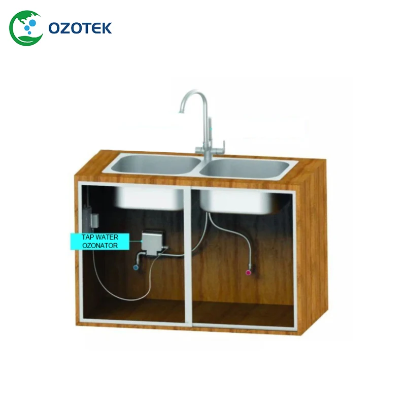 
OZOTEK ozono generator TWO003-12 12V 0.2-1.0 PPM for RO water/faucet/drinking water 