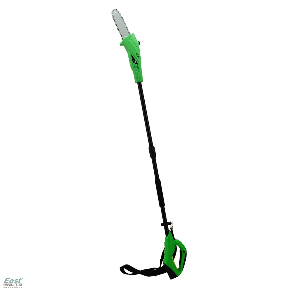 EAST 18V Li-ion cordless long reach pole chainsaw tree branch cutter powerful Machine