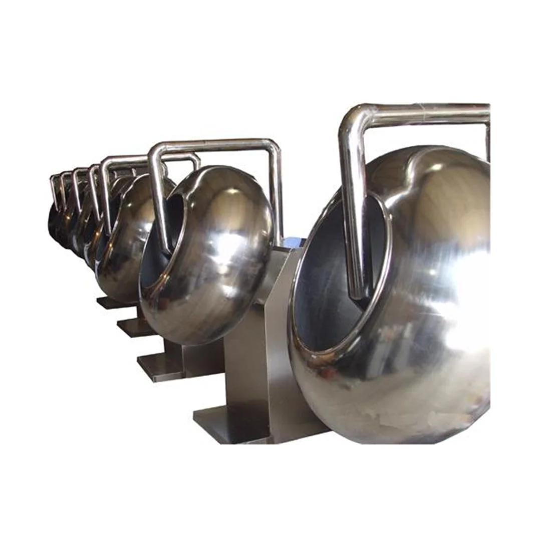 Small candy nut sugar coating pan machine