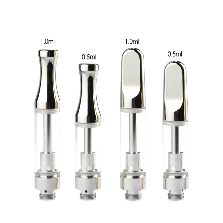
No Leaking Refillable Thick Oil Vaporizer Cartridge 510 Thread Ceramic Coil Vape Pen Cbd carts 