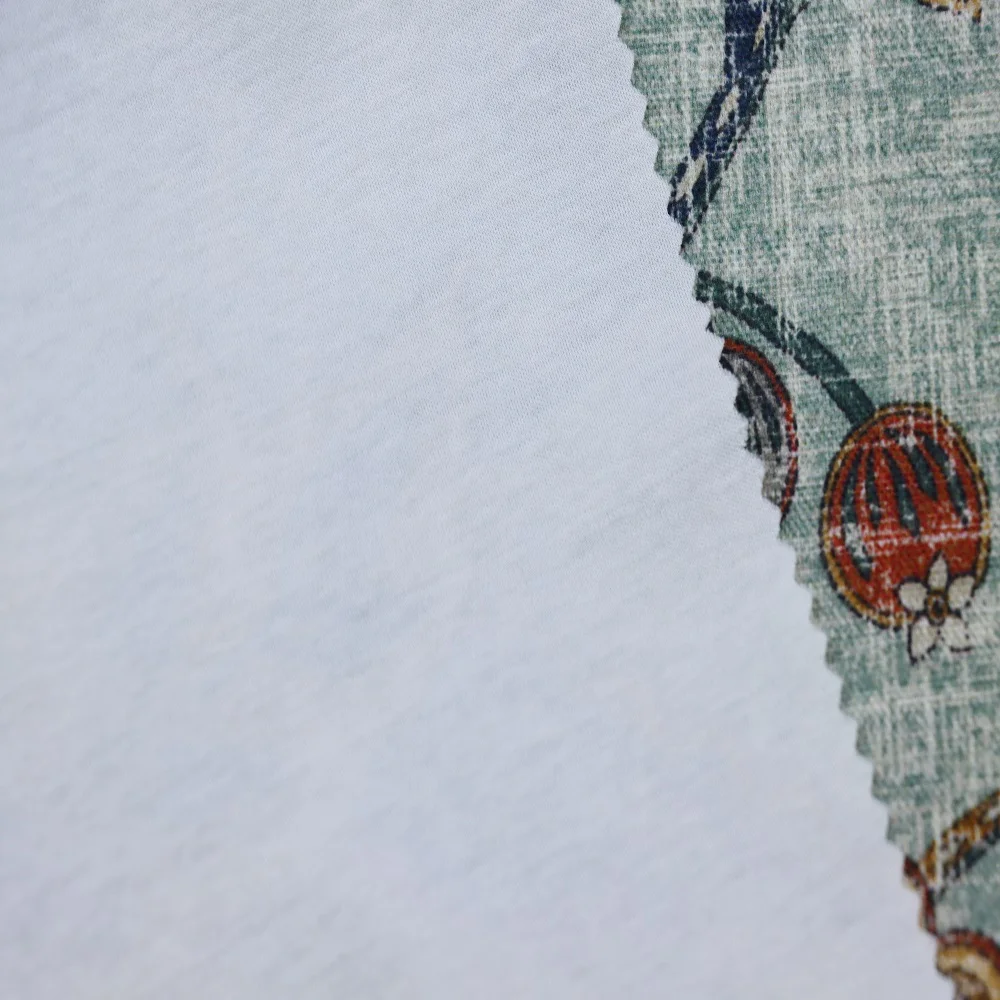 Durable Greige Cloth 155gsm Pure 100% Cotton Mercerized Knitted Fabric