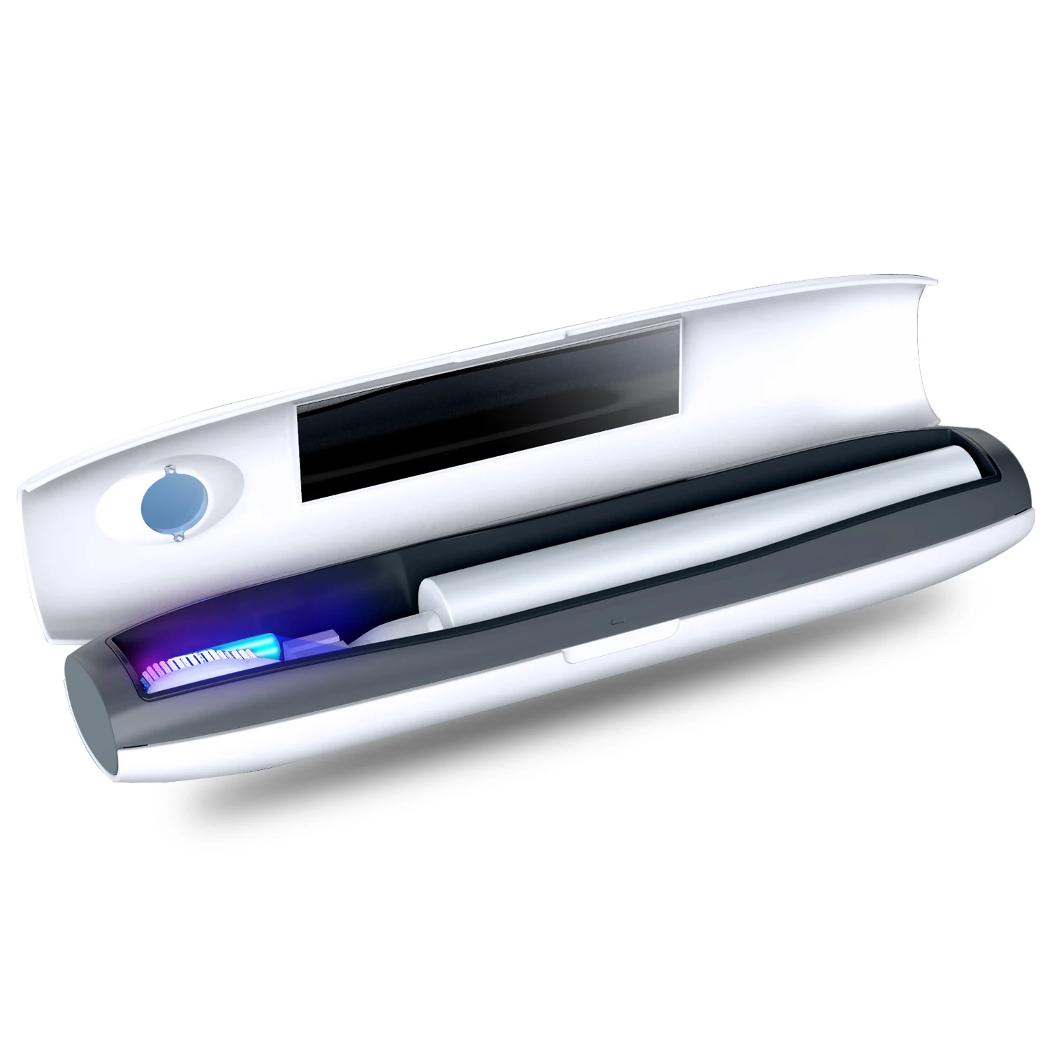 
Olamlife 2020 Amazon Selling Dropshipping CE RoHS EPA Portable Smart Usb uvc toothbrush sterilizer travelling sanitizer travel 