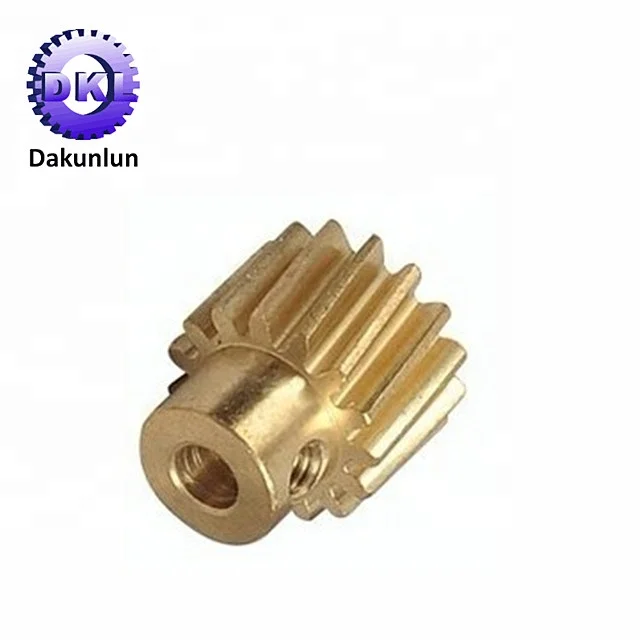 Латунный штыревой шестерни