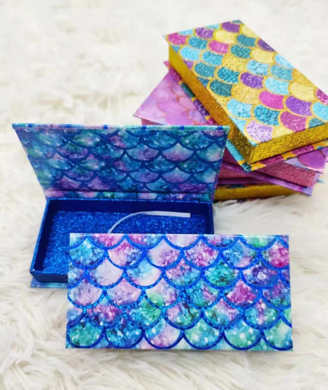 light purple lash boxes magnetic lash box with lash box tray