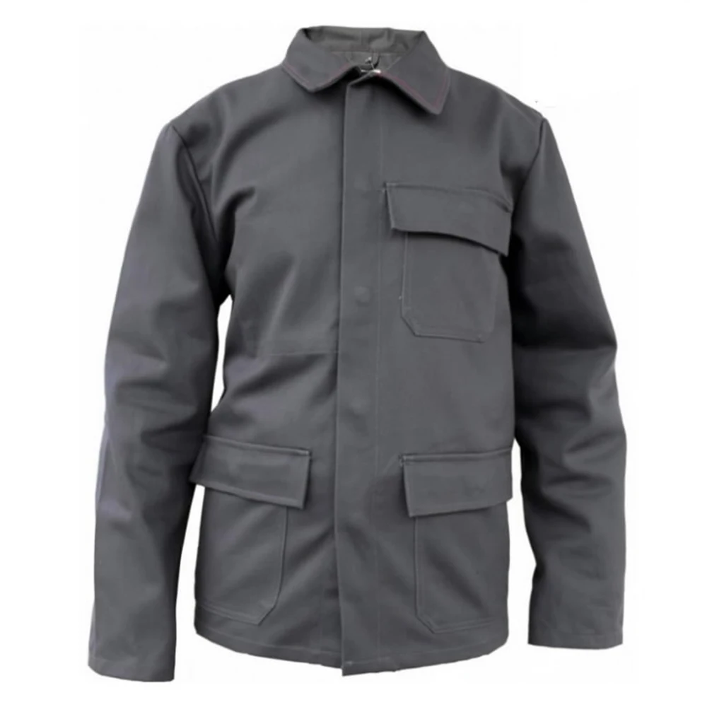 Customized Logo Accepted Mens Pure Cotton Work Clothes Clothing Workwear Suits