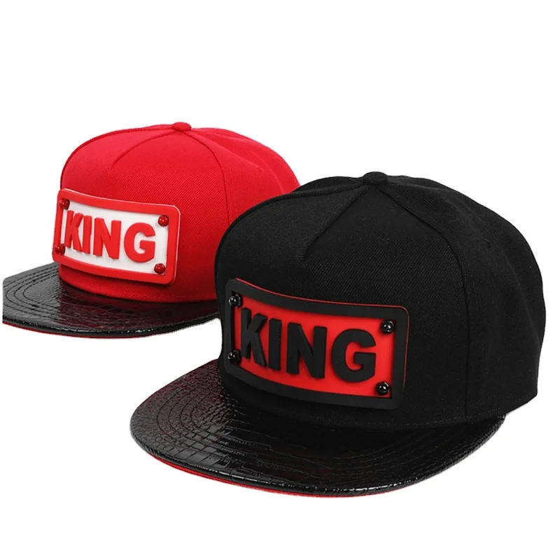 Wholesale Vintage High Quality Custom Plastic Patch Snapback Cap  Hip Hop