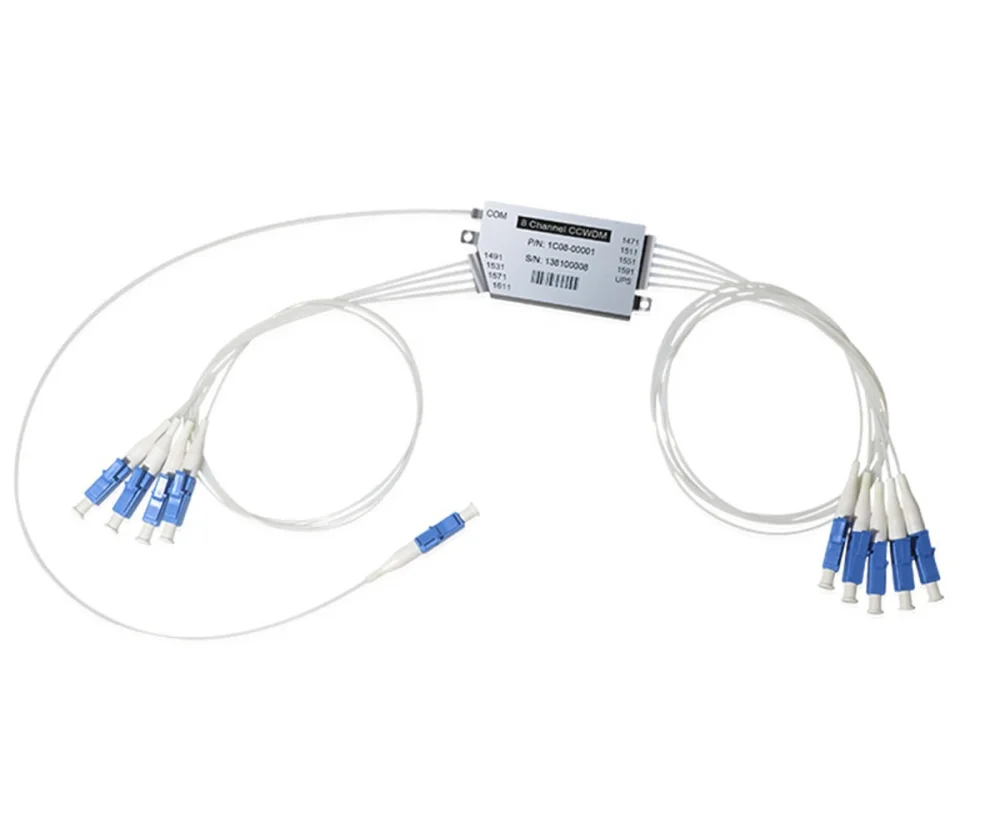 
1310 upgrade port LC/UPC 8ch CWDM Module, 8 channel compact cwdm mux demux multiplexer 