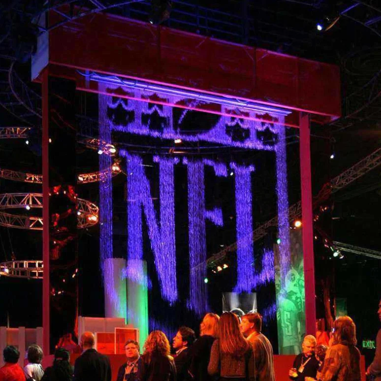 Hot sales high quality stainless steel 304 digital water curtain for indoor decoration