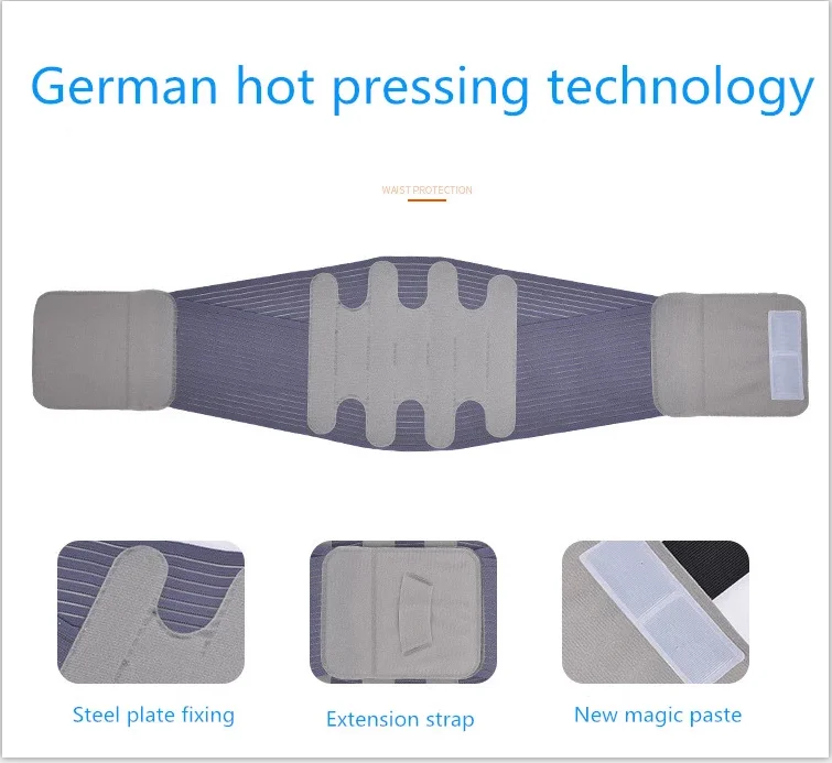 Медицинский эластичный регулируемый пояс для поддержки талии, пояс для поддержки поясницы, позвоночника, для женщин и мужчин