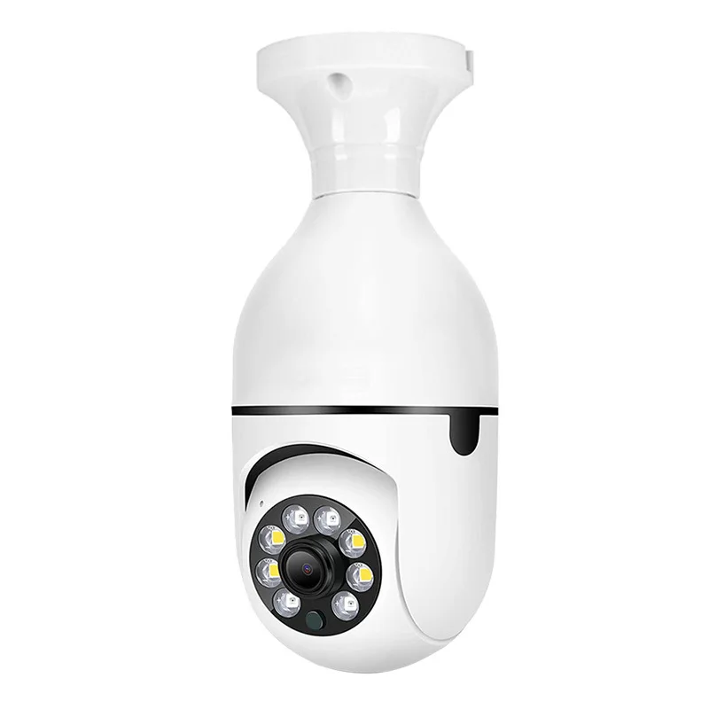 Factory wholesale 360 Degree Panoramic Light Bulb Camera Smart Network wireless wifi light bulb camera Home Security